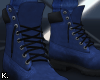 K. V. Blue Suede Boots