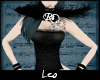 lRil Black Leo Dress