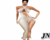 J*Ivory Sexy Dress