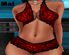 *M* Red lace lingere RLL