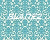 BM BLUE BROCADE MAXI 
