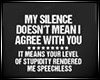 LS~SILENCE T-SHIRT/TATS