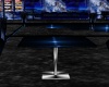 sm blue  square table