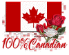 100% Canadian- Flag