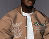 T Cream Garden Bomber