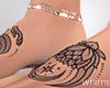 Bare Feet Tats White
