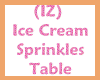 (IZ) Ice Cream Table 