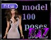 model poses 100