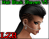Hair Black Shaven V5