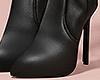 Ankle Boots Black .