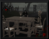 Halloween Skeleton Table