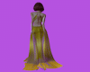 Deep gold gown