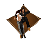 'CUDDLE PILLOW JUTE