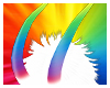 Pride Rainbow Horns