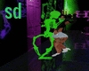 Neon skeleton Dance