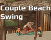 Couple Beach Swing