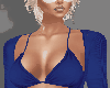 Blue Velvet Dress W3M