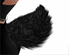 Black Swirl Bun Tail