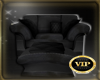 ZeN: Black Blanket Sofa