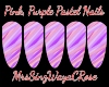 ~Pink/Purple Pastel Nail