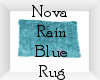 ~NR~Blue Fur Rug