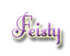 Feisty