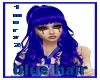 hair  blue