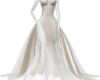 Cream Laced Bridal Gown