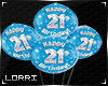 Happy 21st Balloons