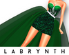 ★ Celebrity Gown Green