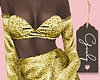 G̷. Gold Diva Dress