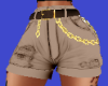 DTC Cargo Shorts Tan