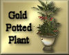 [my]Gold Potted Plant