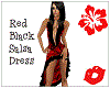 Red/Black Salsa Dress