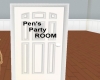 Pen's Party Room Door