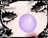 . purple clown nose
