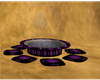 black purple  Chat table