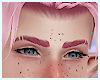 ☾ Cool Pink Eyebrows