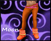 V-Orange Pants W/ Boots