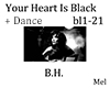 Heart  Black+Dance bl21