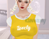 ‣ White Yellow Shirt