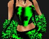 *Furry Green Rave Top