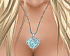 Aqua Diamond Necklace
