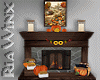 Fall Fireplace Decor