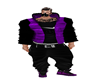 black/purple  Full oufit