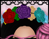 Multi-Color Flower Crown