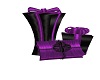 small black& purple gift