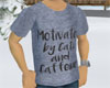 [JD] Cat Motivation Tee