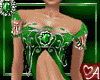 .a Emerald Goddess Gown