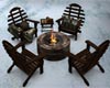 Cozy Chat Firepit Poses